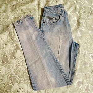 Calvin Klein Light Blue High-Rise Mom Jeans